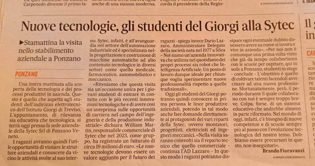 Innovazione e istruzione automazione industriale e carriere ingegneristiche