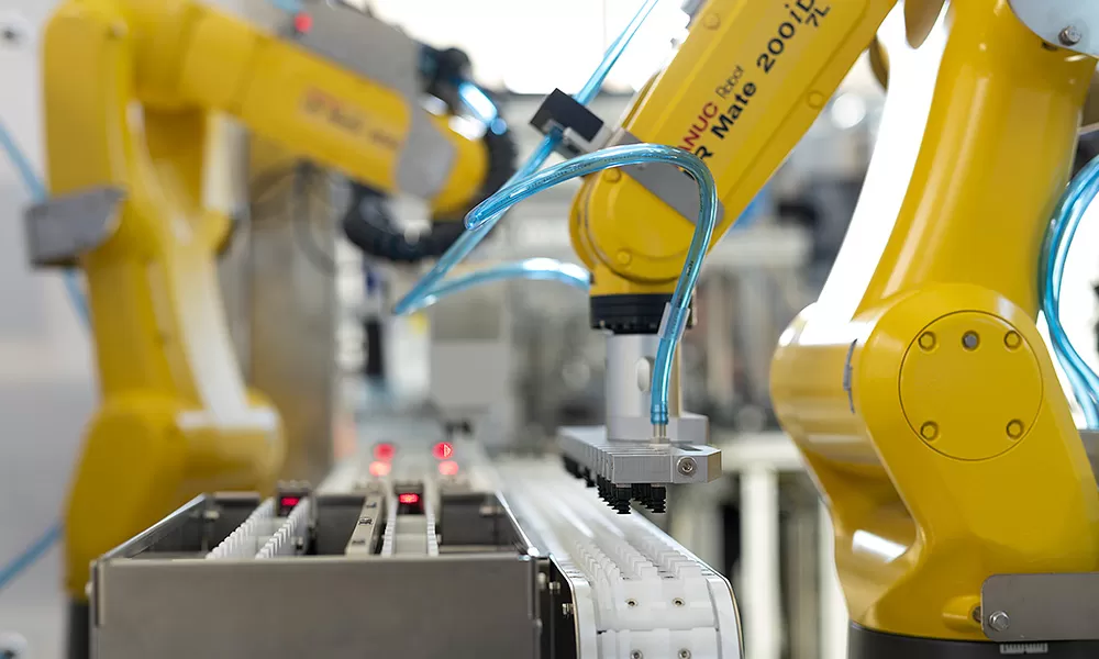 linee di assemblaggio industriale